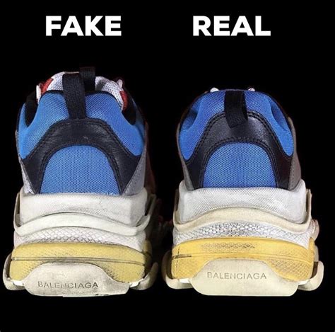 real balenciaga sock shoes vs fake|balenciaga triple s legit check.